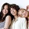 3 models promoting the Genesis Collection by Kerastase