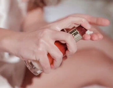 8H night serum model shot