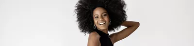 Ebonee Davis Kerastase banner