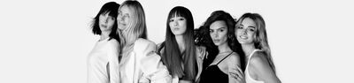 5 models with different hair types promoting the Chroma Collection by Kerastase