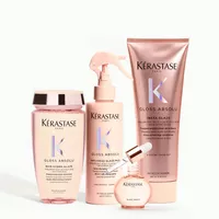 Complete Kerastase Gloss Absolu hair care lineup