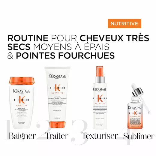 Nutritive – routine for fine dry hair