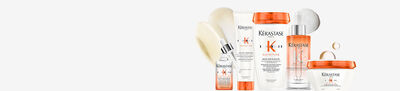 Kerastase Nutritive Collection on white background