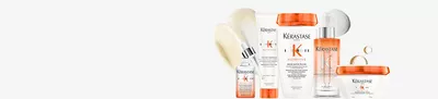 Kerastase Nutritive Collection on white background