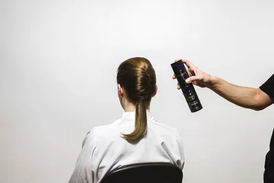 Deconstructed French Twist Hair Tutorial Step 8
