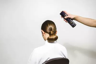Wrapped Chignon Hair Tutorial Step 9