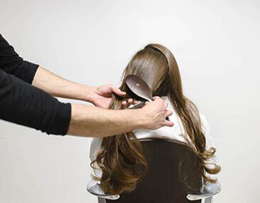 Volume Blowout Hair Tutorial Step 7