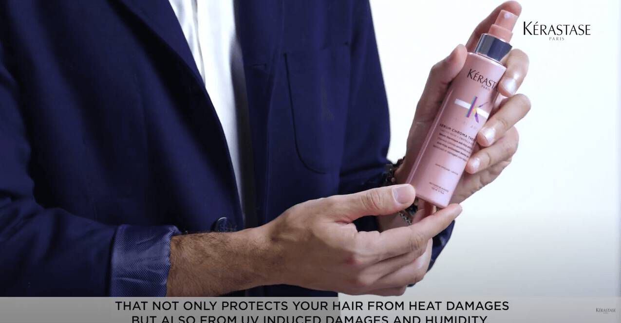 TIP 3 : How to protect my hair from heating tools such as blow-dryer ?
