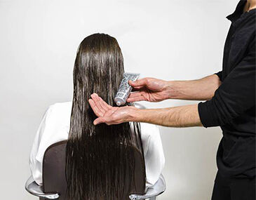 Bandaged Pony Hair Tutorial Step 1