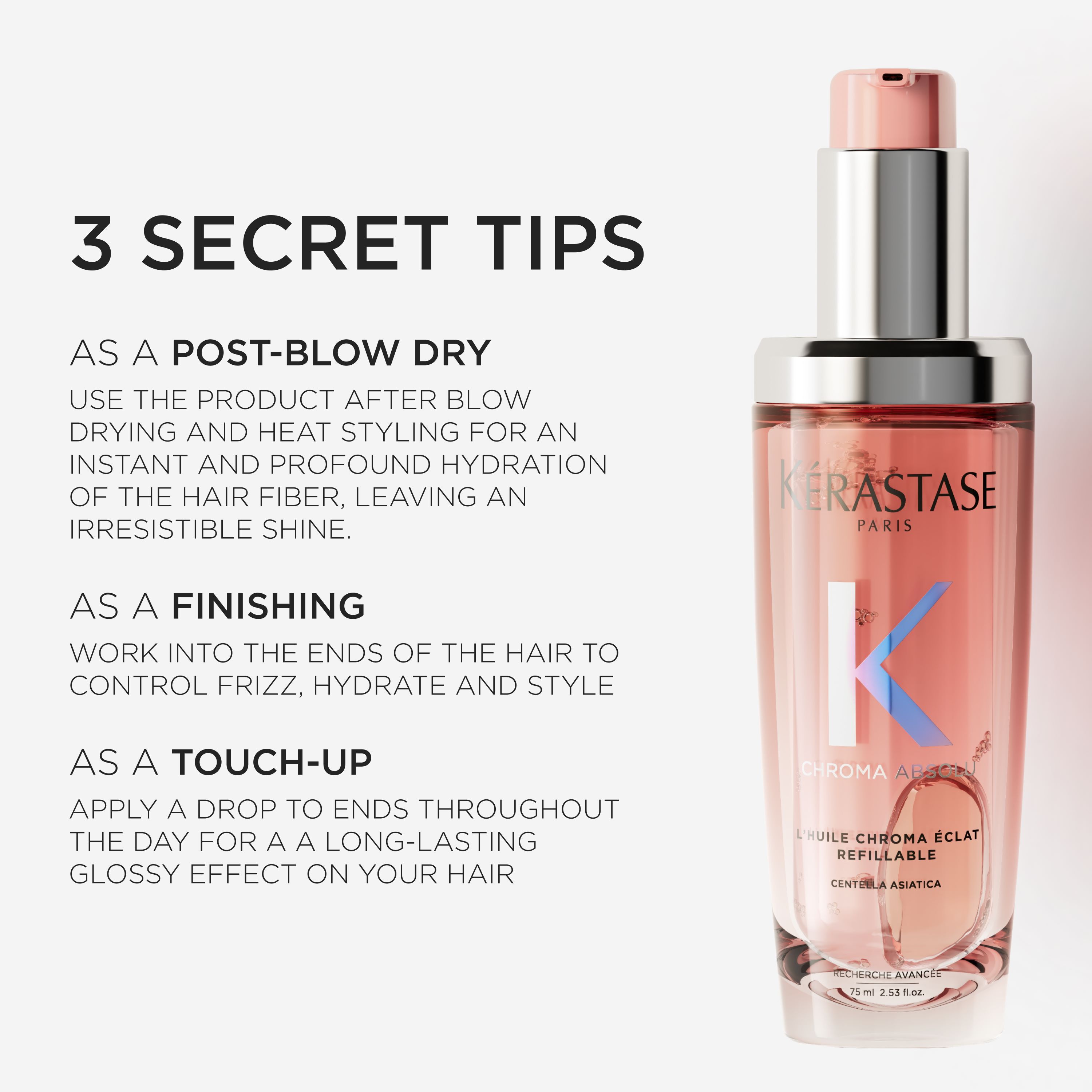 CHROMA ABSOLU L'HUILE ECLAT RADIANCE SUBLIMATING OIL