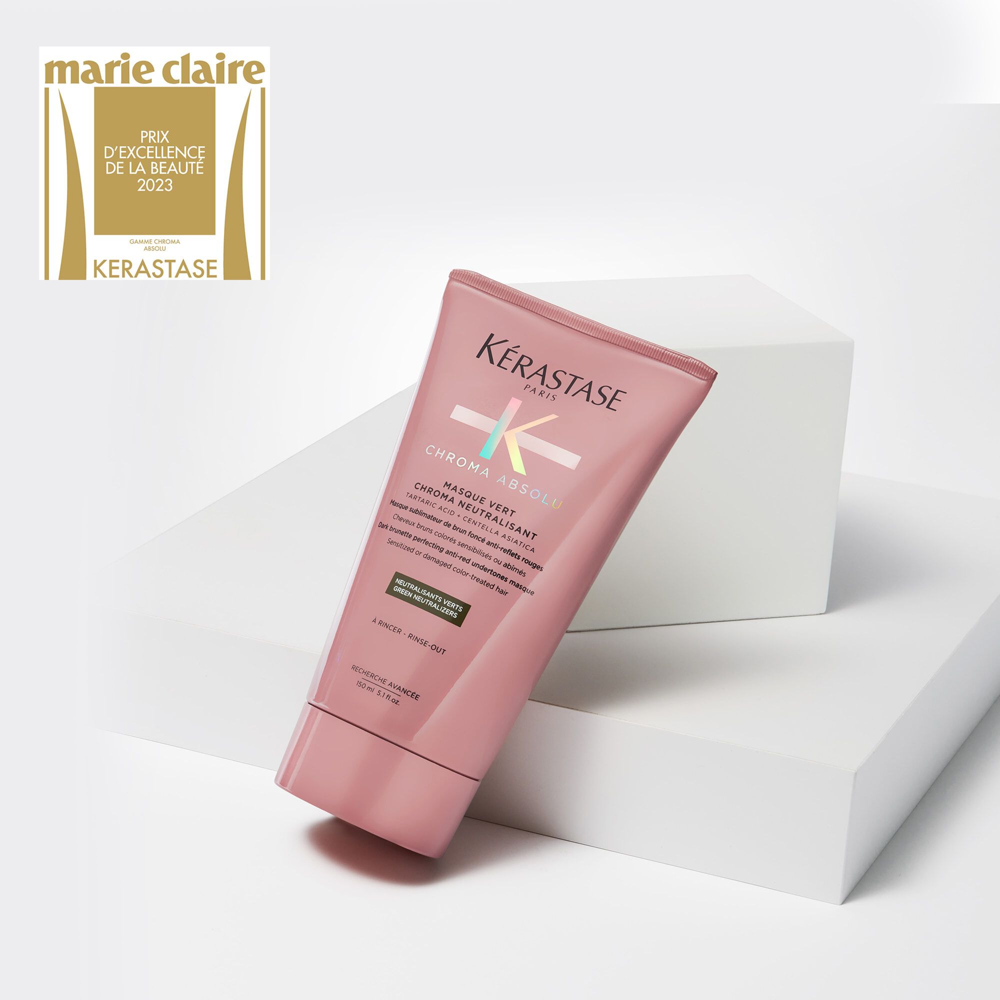 Kerastase Masque Vert Chroma Chroma Absolu Traitement for colored hair Benefits lifestyle