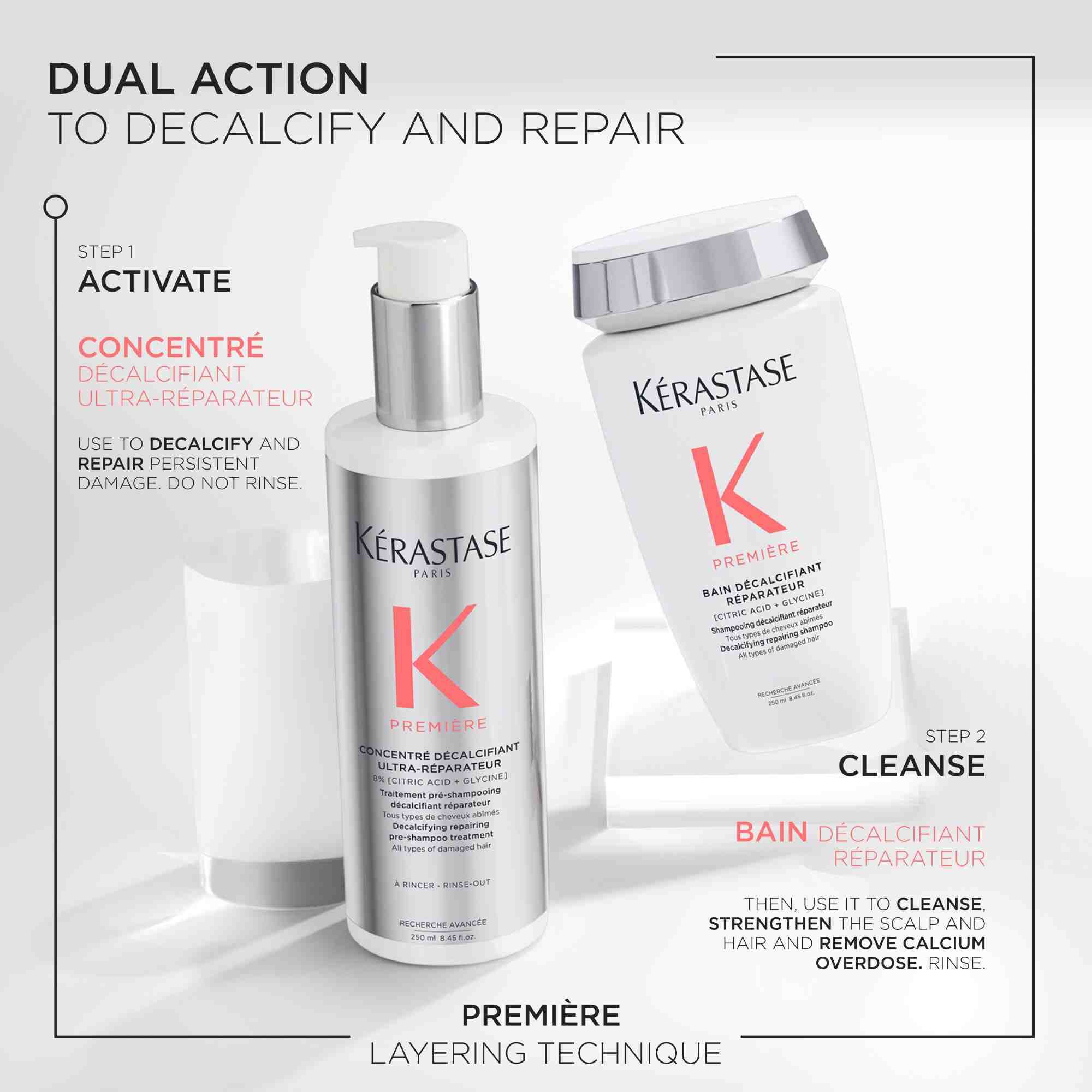 CONCENTRE DECALCIFIANT ULTRA-REPARATEUR HAIR TREATMENT