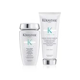 Routine Symbiose pour cheveux fins a moyens a tendance pelliculaire