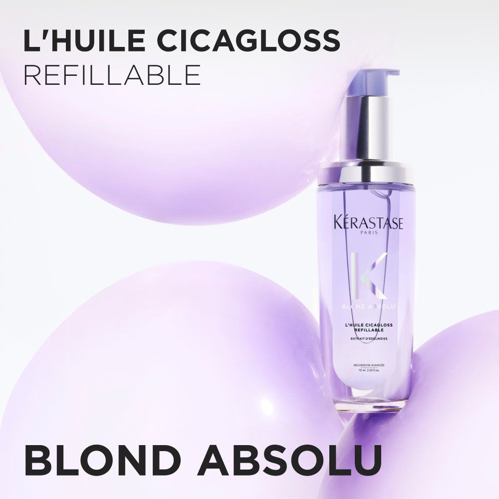 L'HUILE CICAGLOSS REFILLABLE HAIR OIL