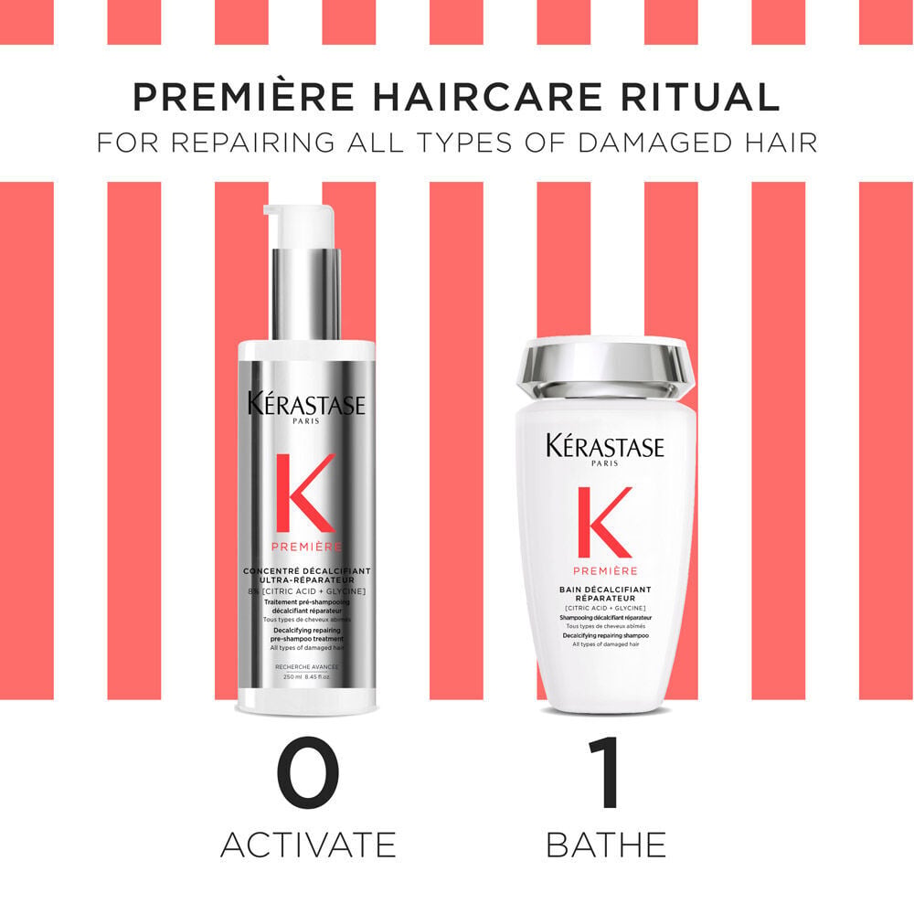 Decalcifying & Repairing Set for Damaged Hair