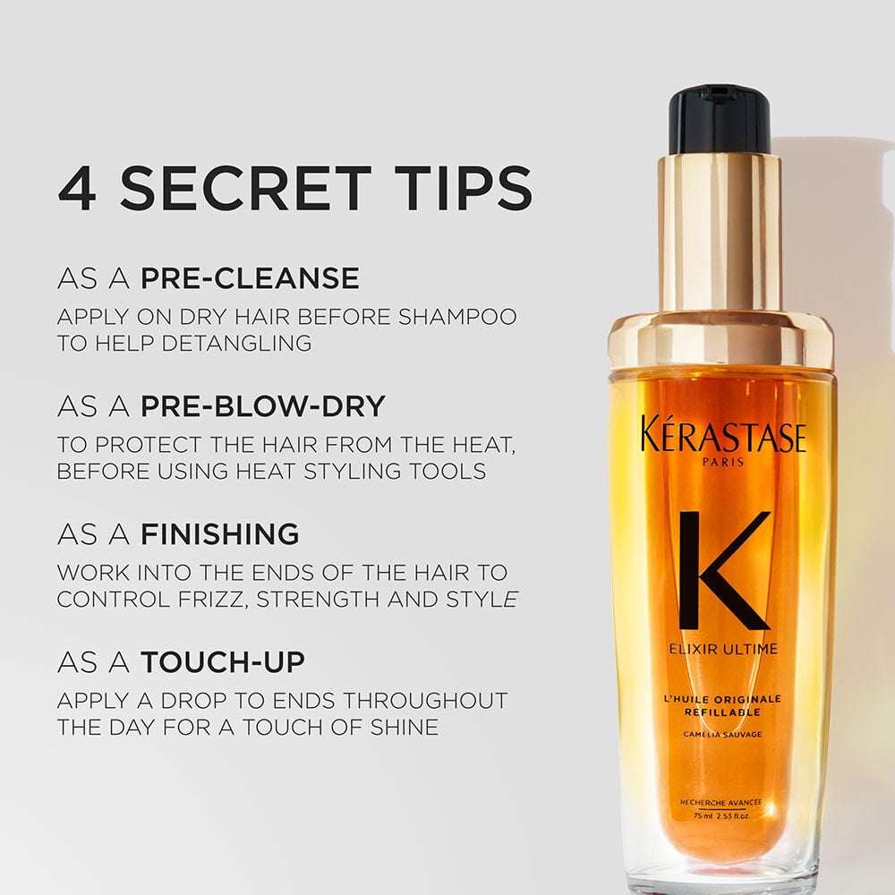 L'HUILE ORIGINALE HAIR OIL REFILLABLE