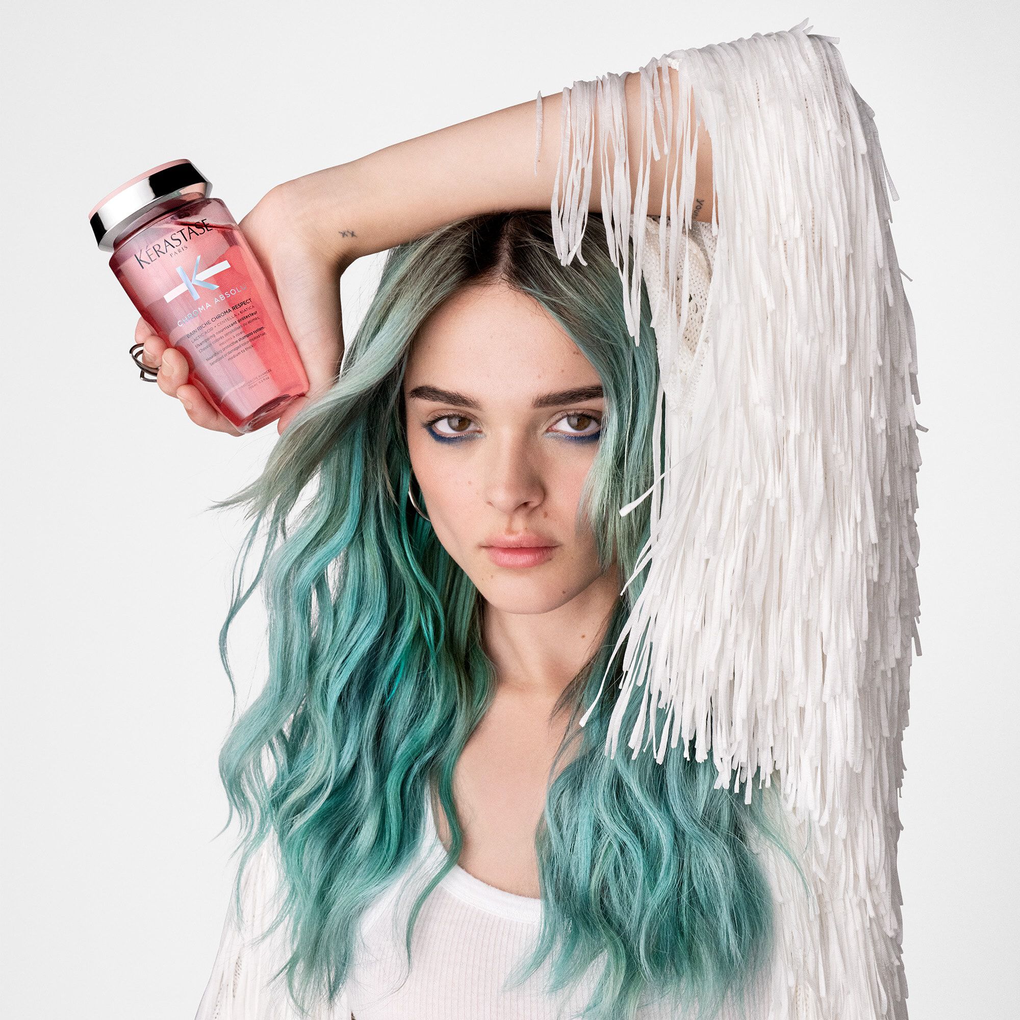 Kerastase Bain Riche Chroma Respect Chroma Absolu Shampoing pour cheveux colores modele