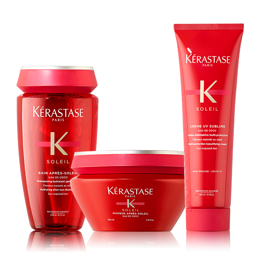 Kérastase セット Kerastase Travel Size Bag/Gift Set Shampoo Conditioner Serum Set