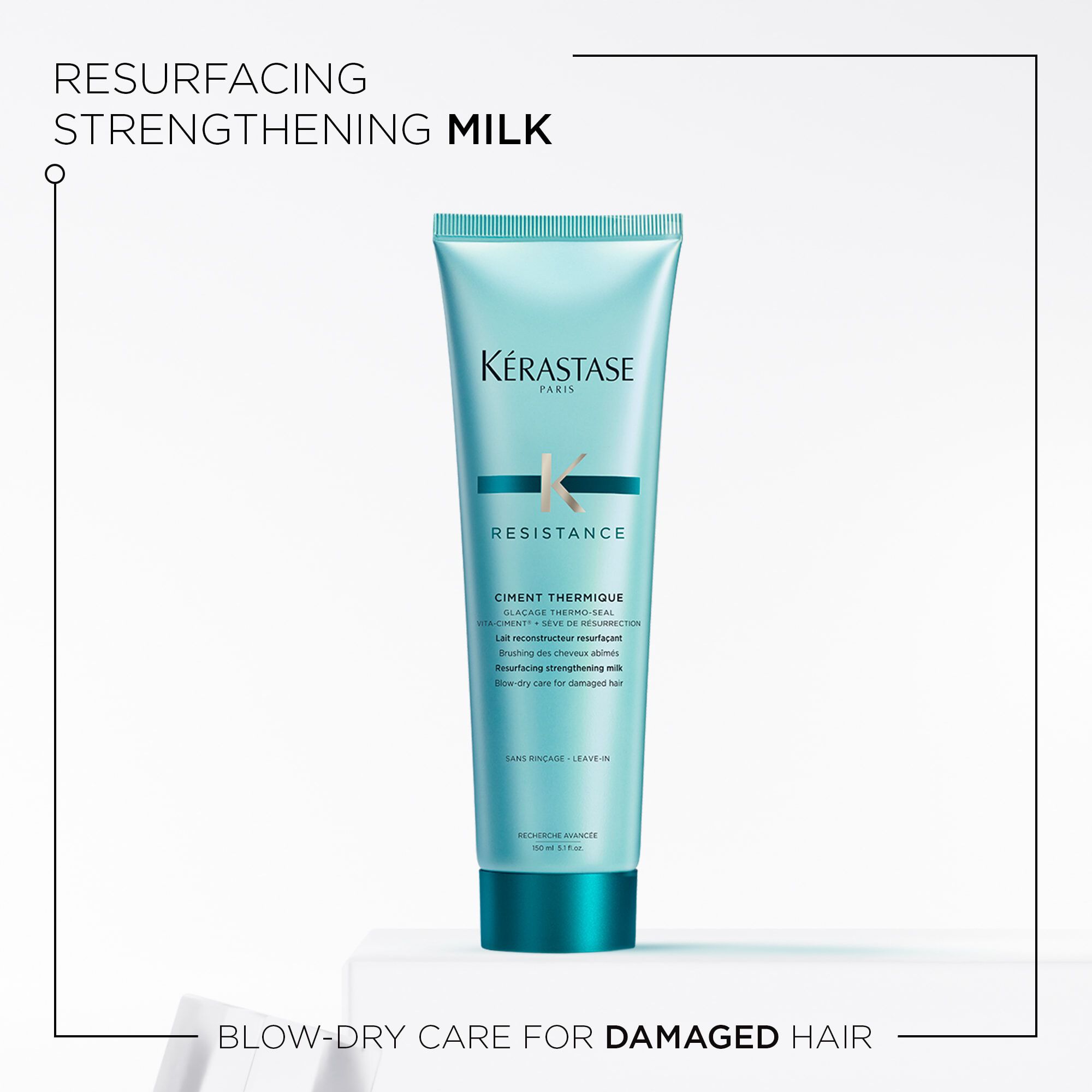 Kerastase Ciment Thermique Resistance Thermal Protection for brittle hair Benefits lifestyle