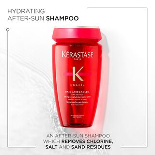 Kerastase Bain Apres Soleil Soleil Shampoo for all hair types Benefits lifestyle