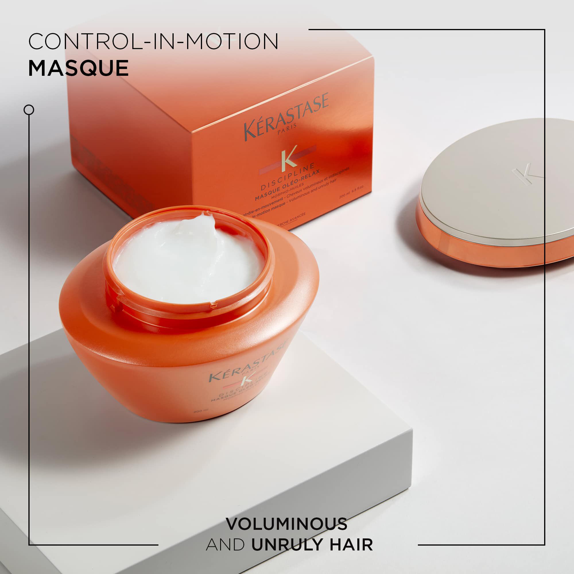 Kerastase Masque Discipline Oleo-Relax Discipline hair treatment for frizzy or unruly hair Benefits lifestyle