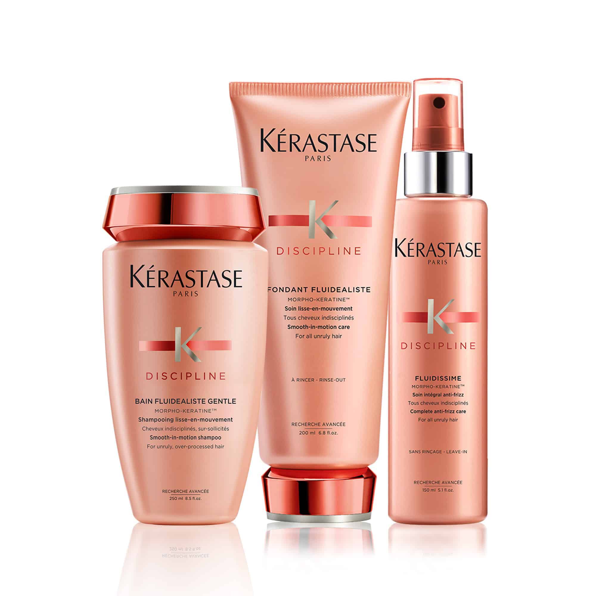 Discipline frizz control routine for thin hair Kerastase CA