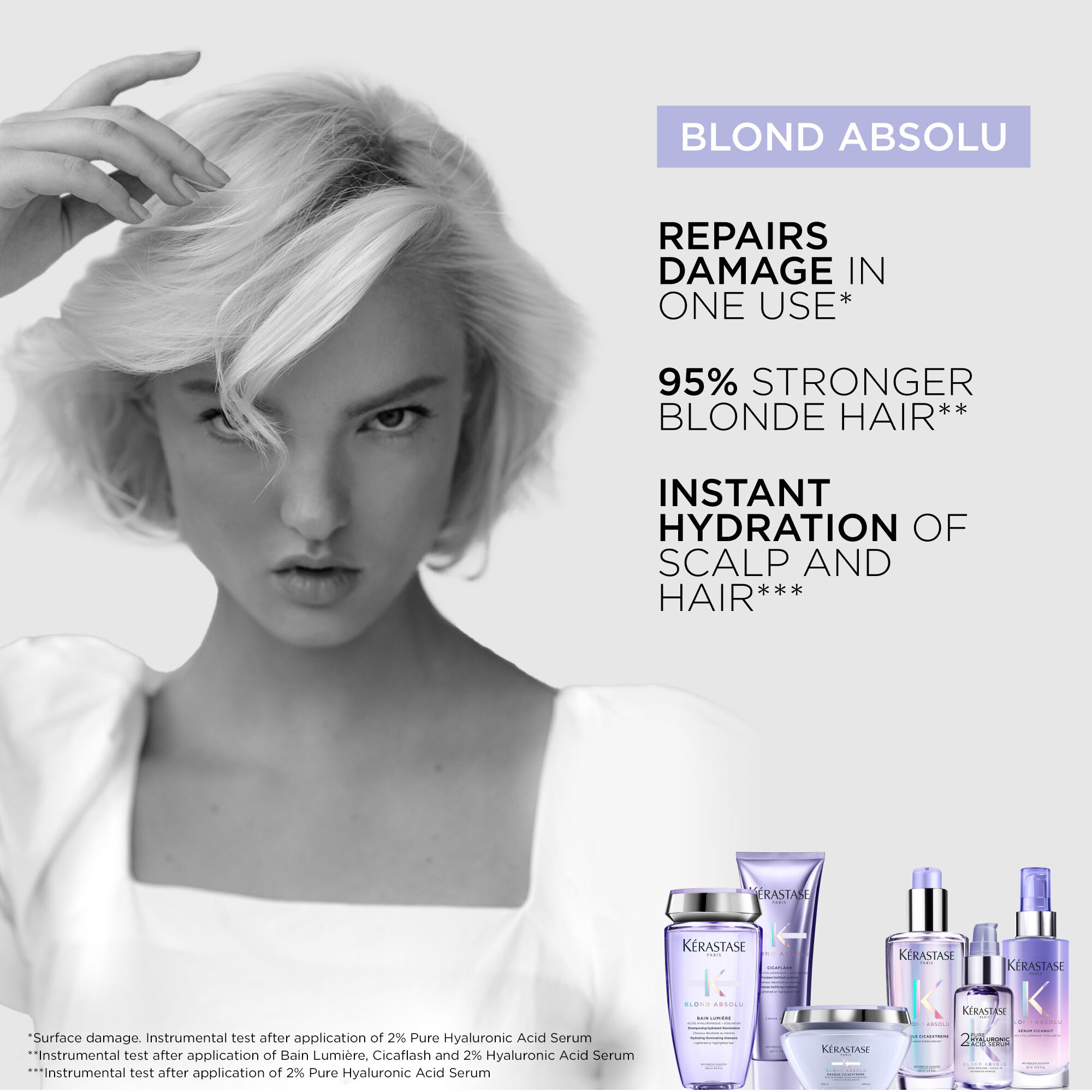 Blond Absolu 2% Pure Hyaluronic Acid Scalp & Hair Serum