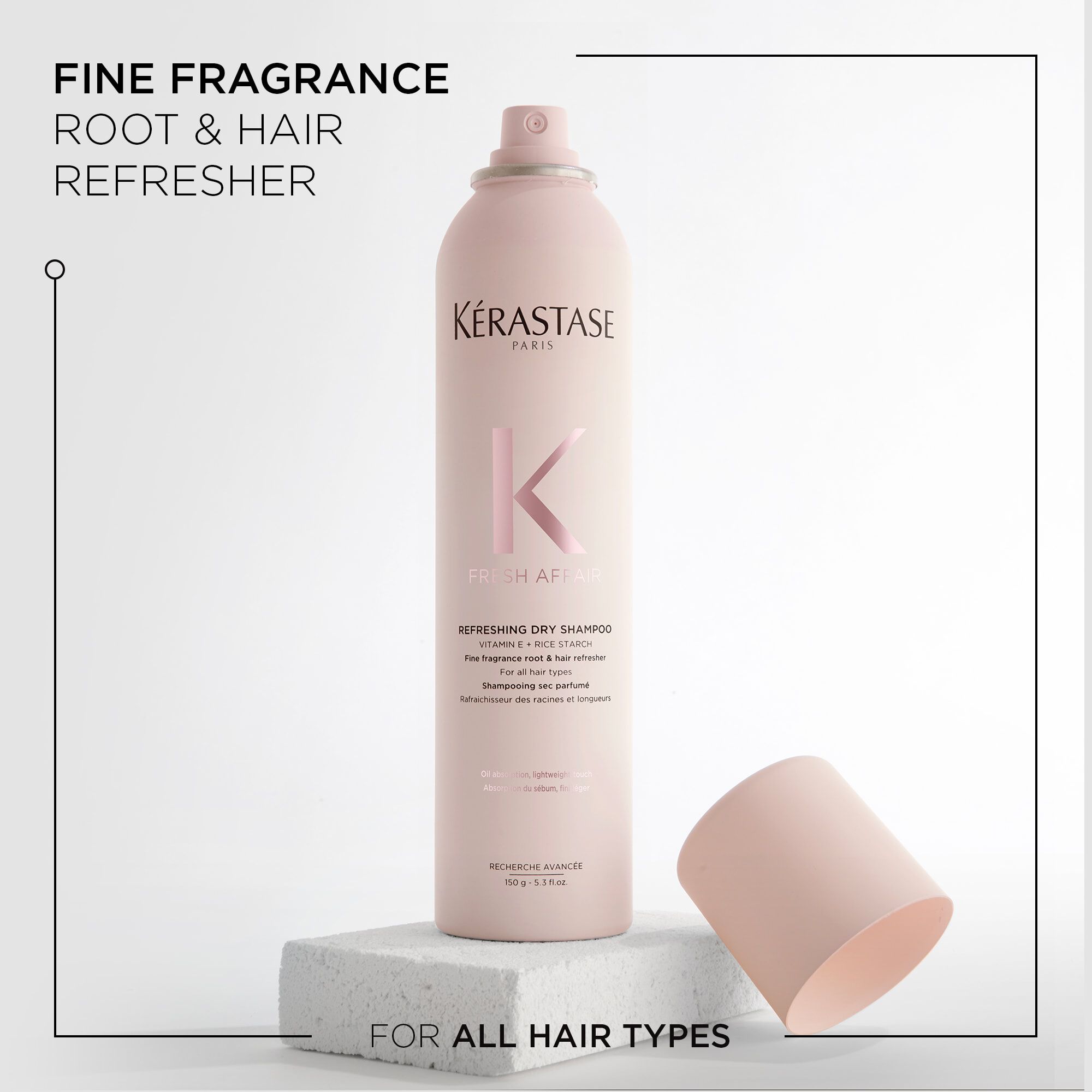 Kerastase Fresh Affair Fresh Affair Dry Shampoo for all hair types Benefits lifestyle