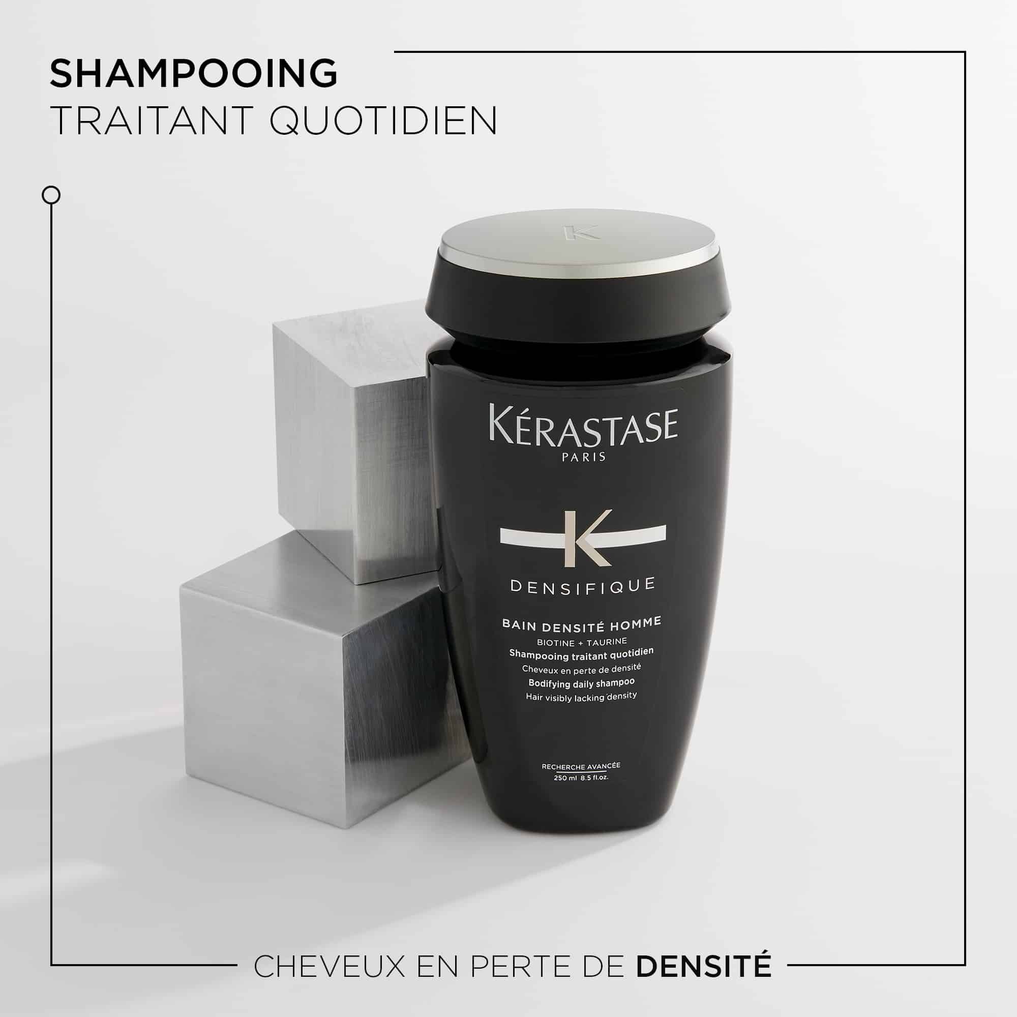 Kerastase Bain Densite Homme Densifique Shampoing pour augmenter la densite capillaire benefices