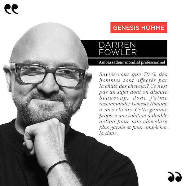 Genesis Homme Shampooing Bain de Masse Epaississant