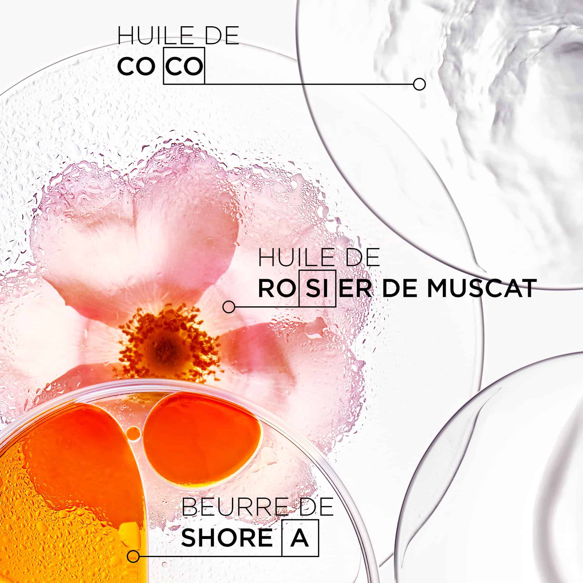 Kerastase Huile Oleo-Relax Discipline Huile capillaire pour les cheveux indisciplines ingredients cles