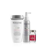 Routine intensive et preventive Specifique pour cheveux clairsemes