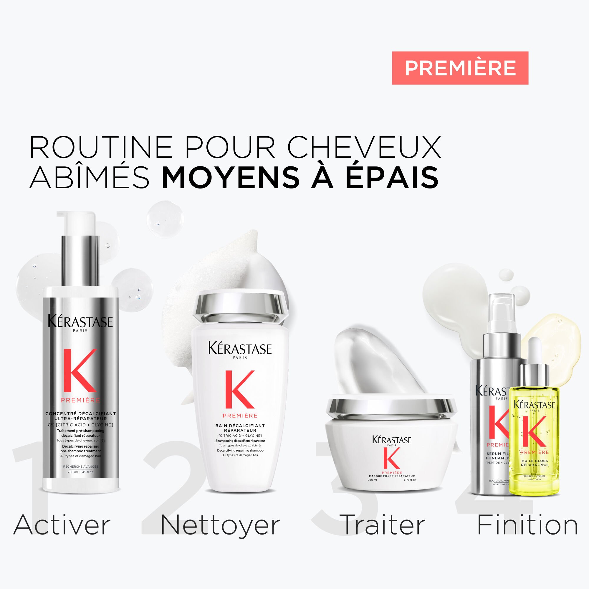 ‌HUILE GLOSS REPARATRICE POUR CHEVEUX