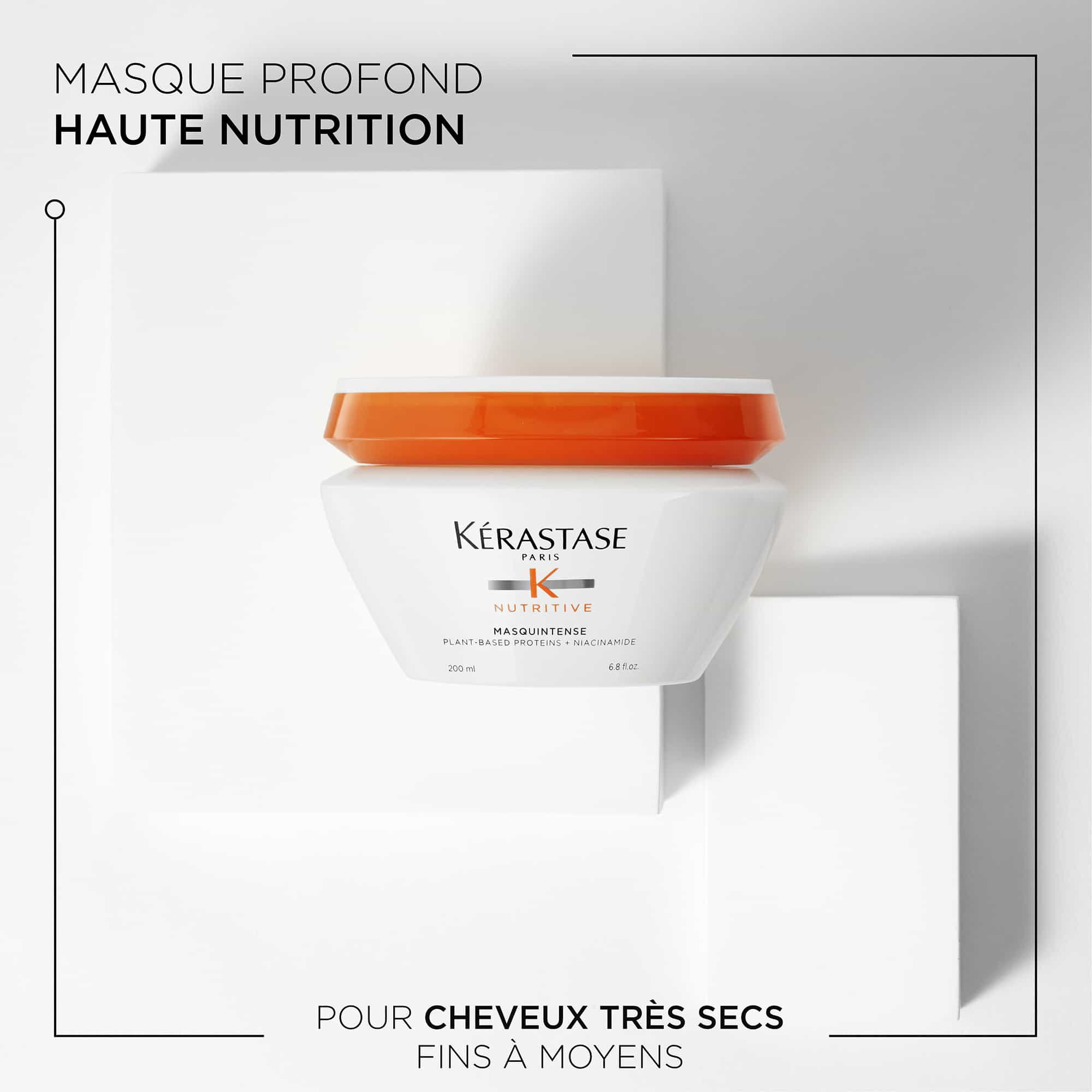 Nutritive Masquintense pour cheveux fins