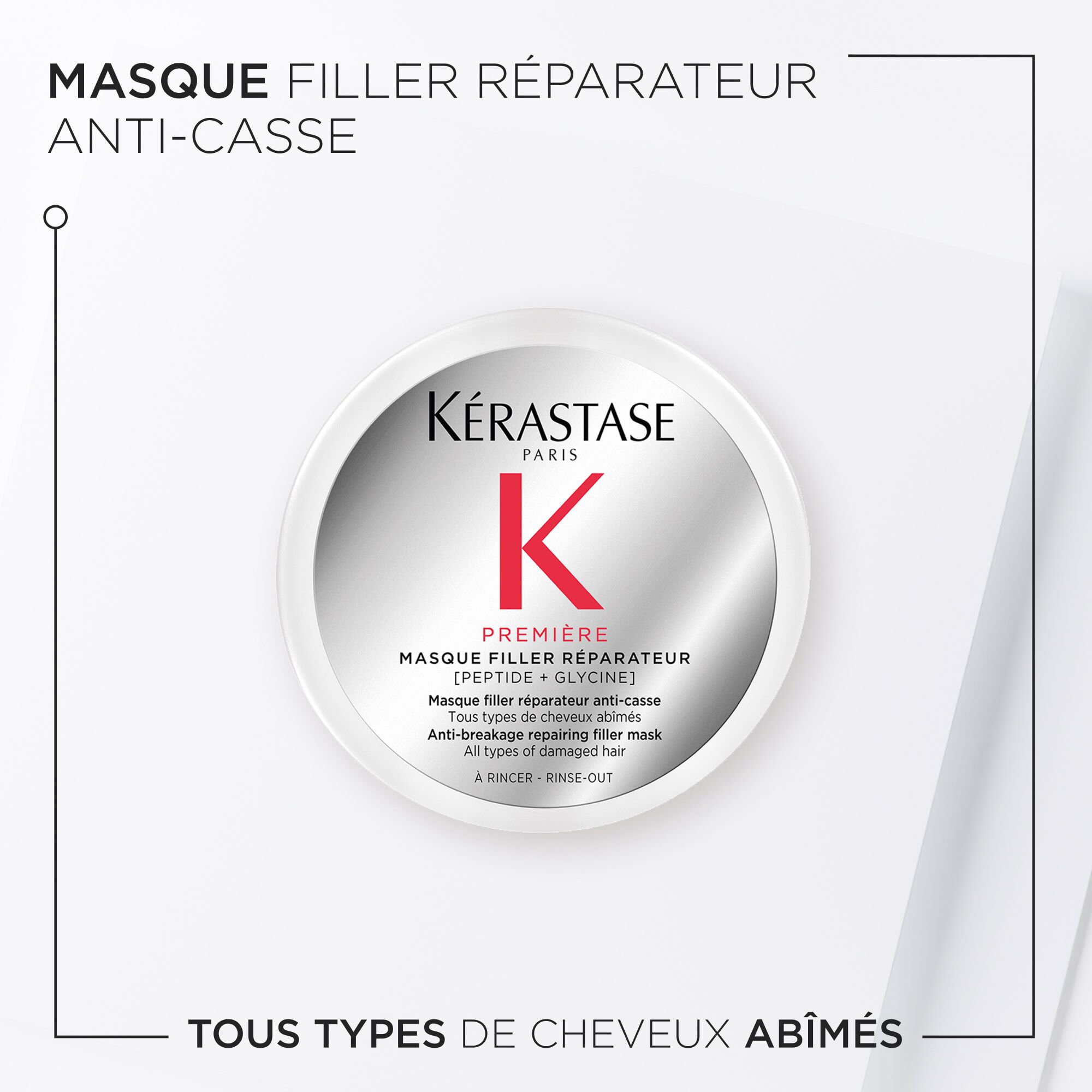 MASQUE FILLER REPARATEUR POUR CHEVEUX