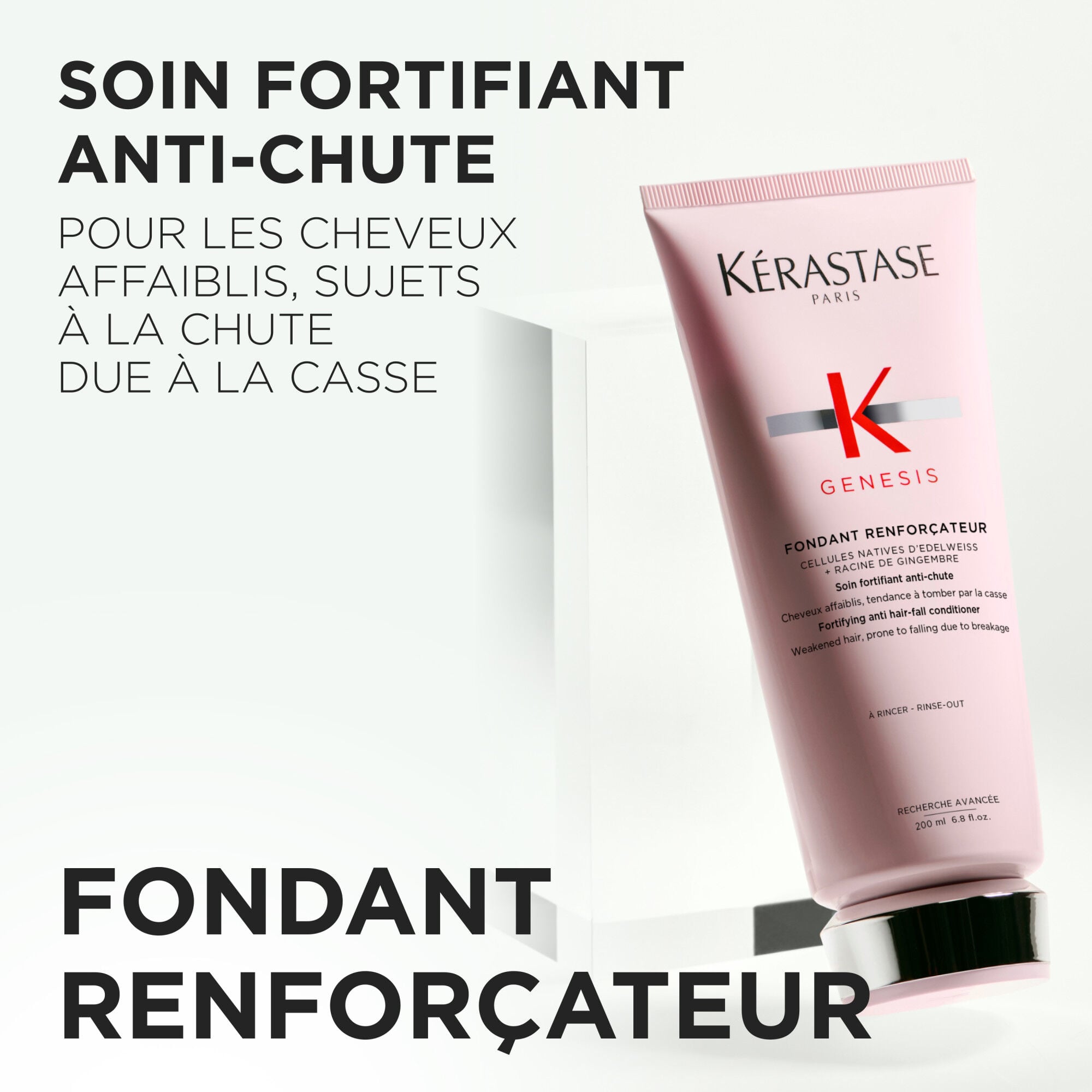 Kerastase Fondant Renfocateur Genesis Revitalisant pour fortifier les cheveux benefices