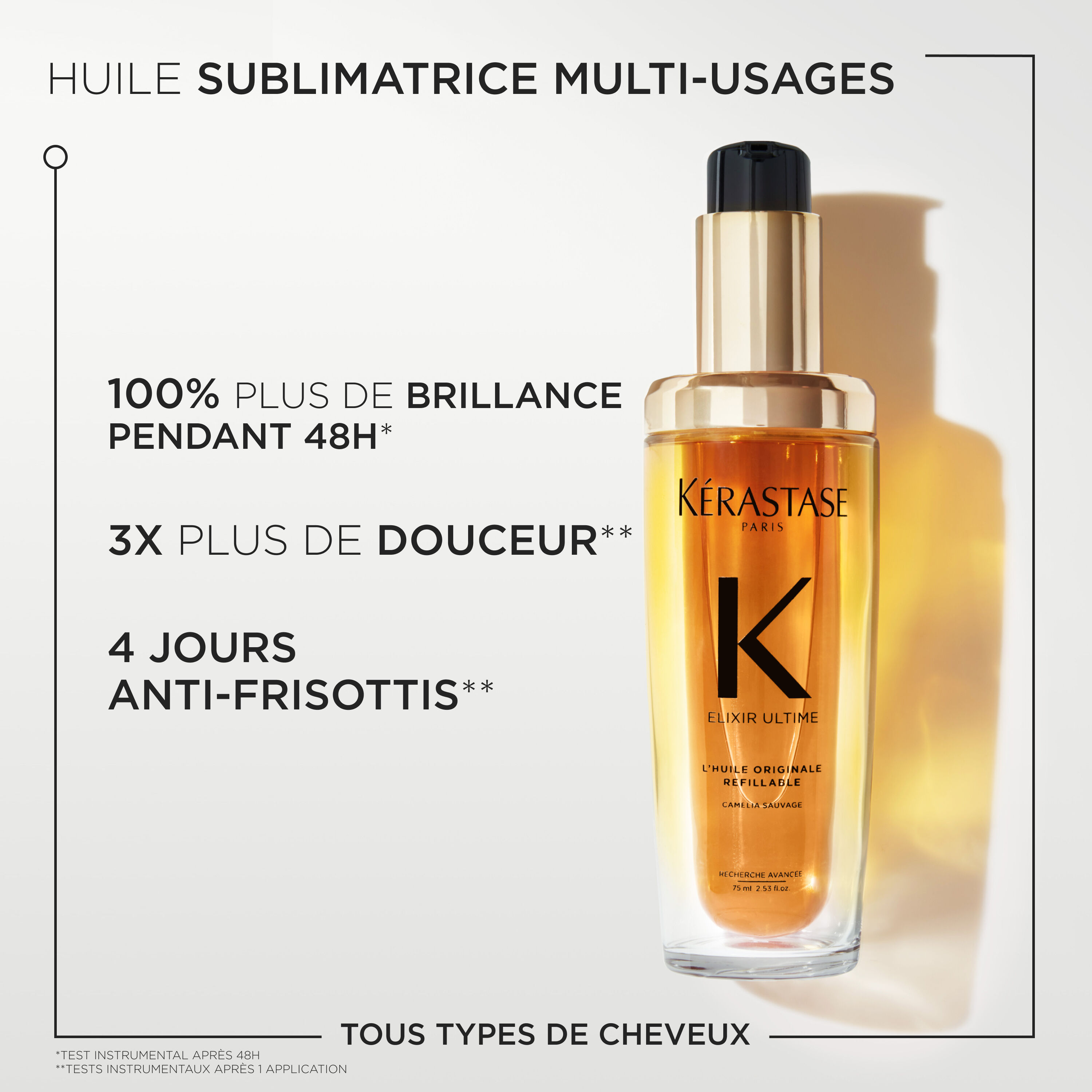 L'HUILE ORIGINALE AVEC RECHARGE