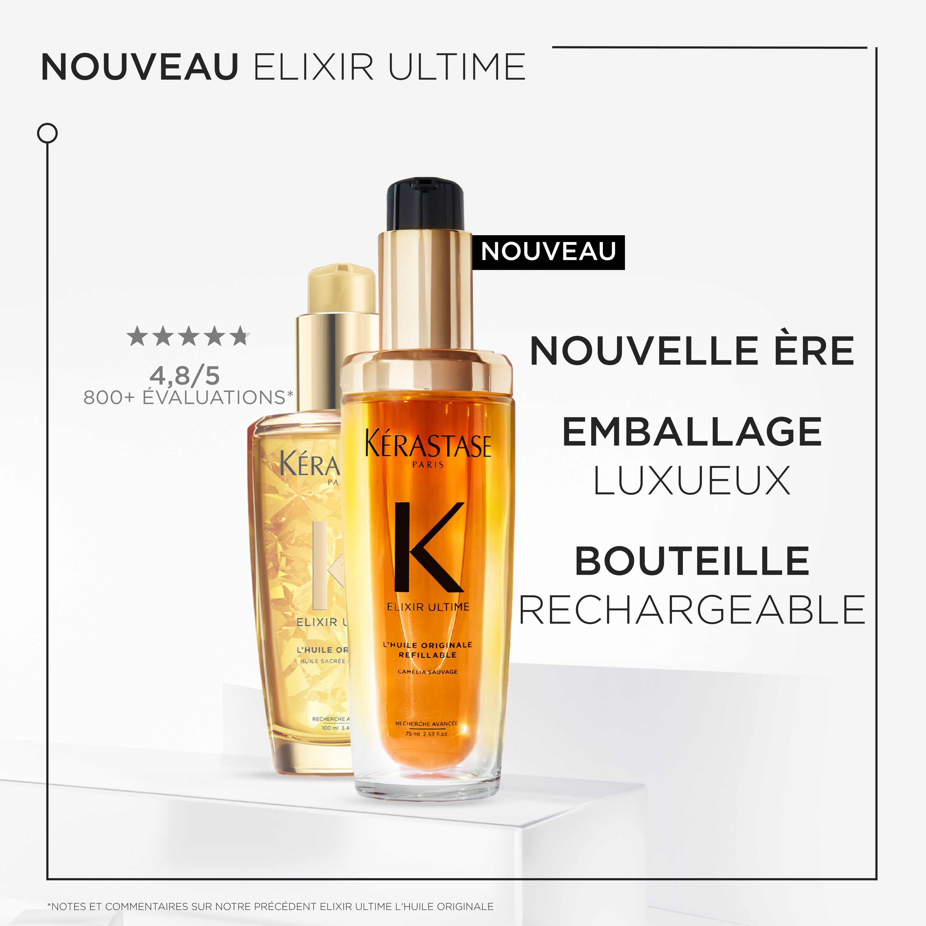 HUILE CAPILLAIRE L’HUILE ORIGINALE RECHARGEABLE