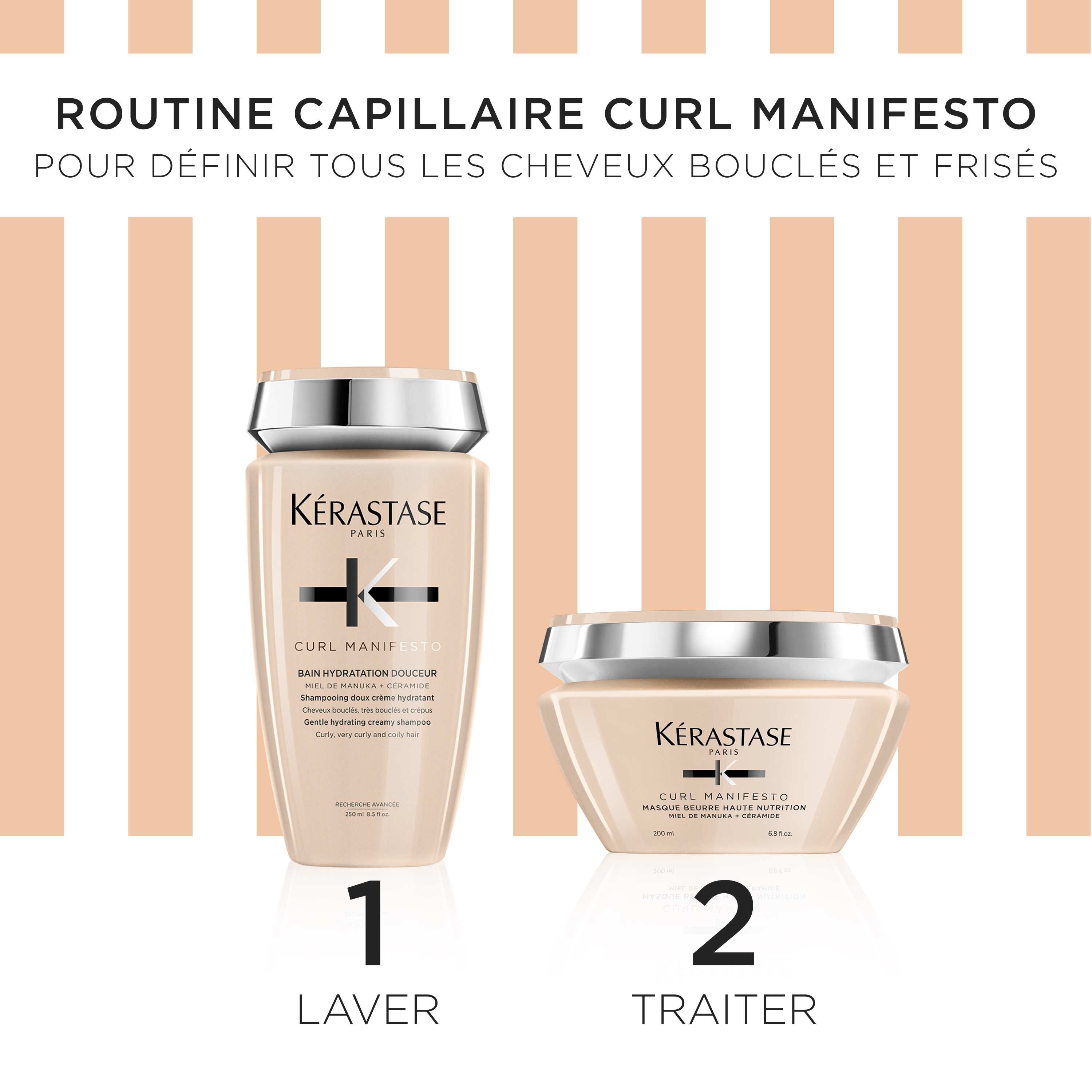Curl Manifesto - Duo Hydratant pour Cheveux Boucles - Edition Limitee Printemps