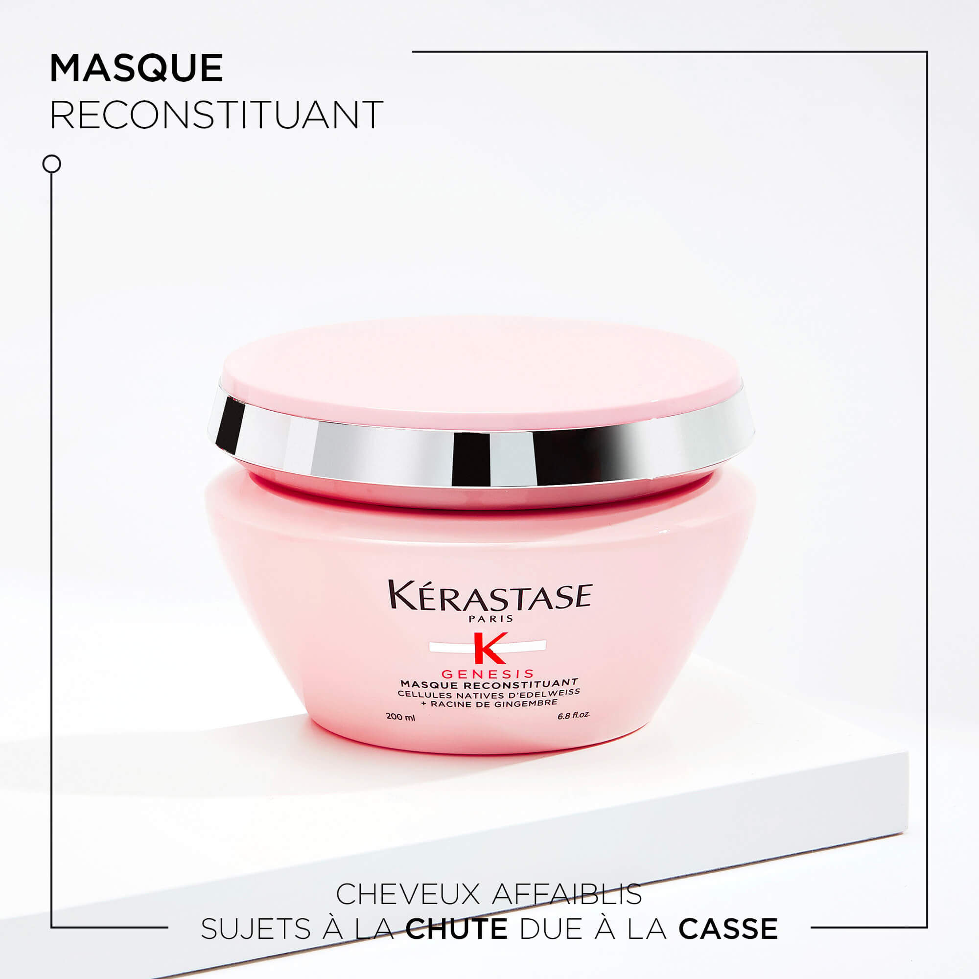 Kerastase Masque Reconstituant Genesis Traitement pour fortifier les cheveux benefices