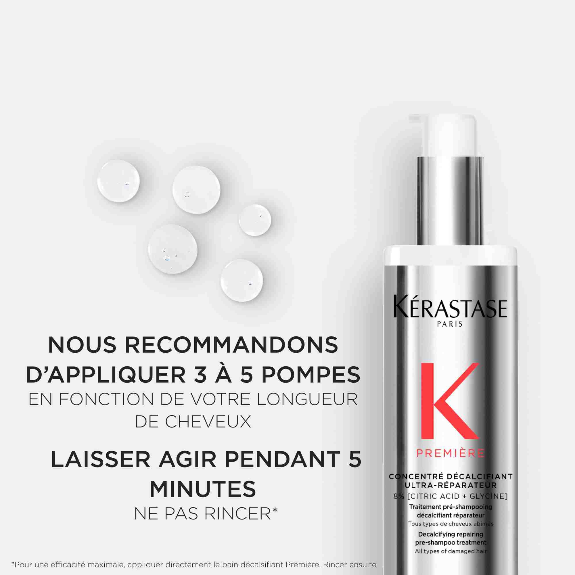TRAITEMENT CAPILLAIRE CONCENTRE DECALCIFIANT ULTRA-REPARATEUR