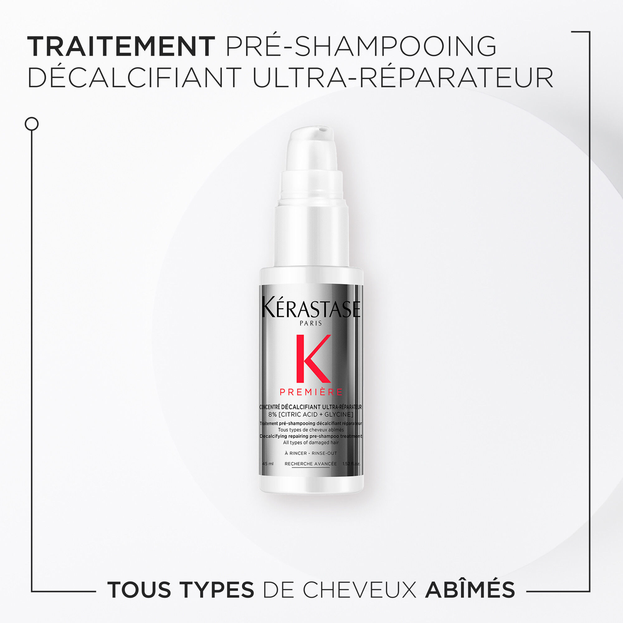 TRAITEMENT CAPILLAIRE CONCENTRE DECALCIFIANT ULTRA-REPARATEUR
