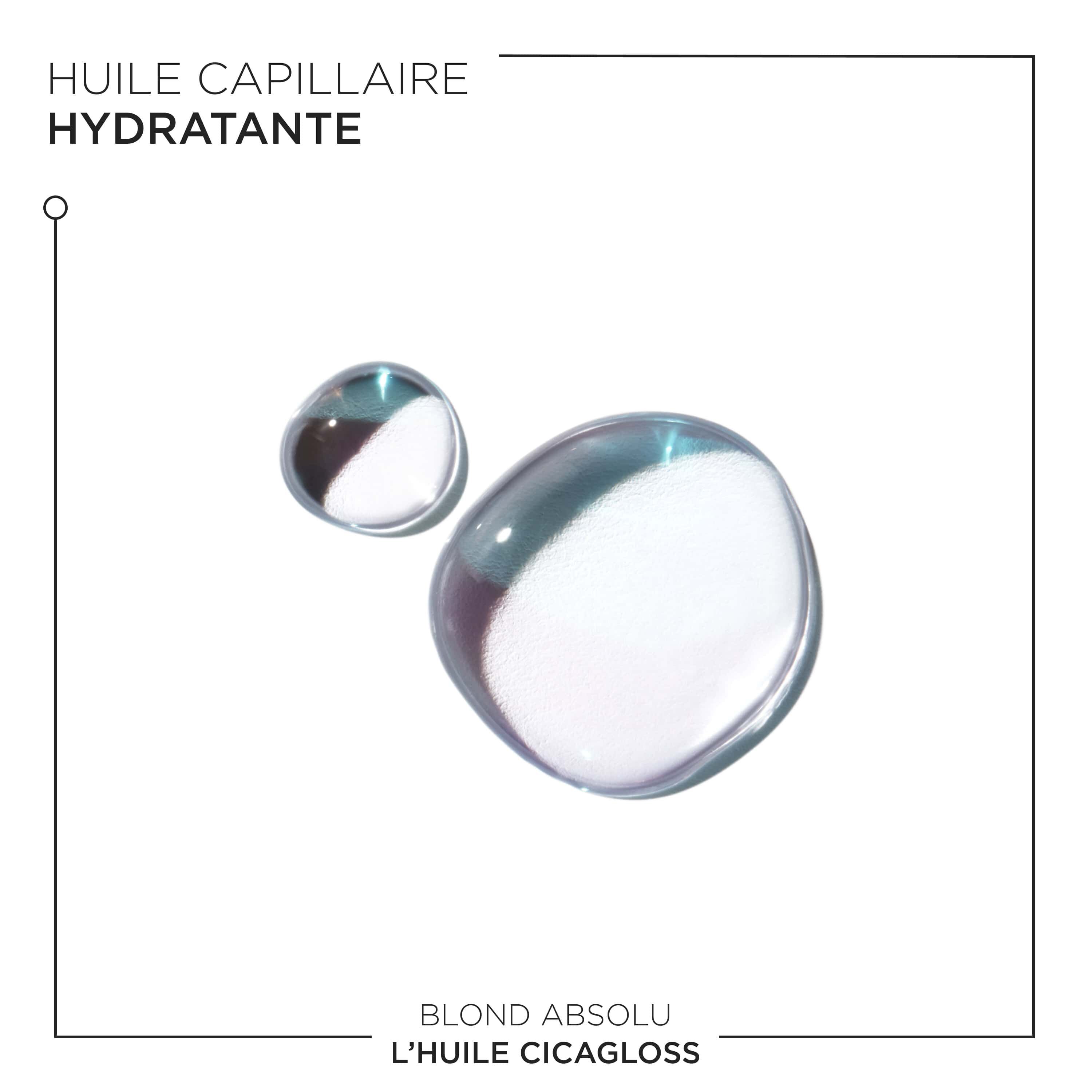 Blond Absolu L'huile Cicagloss rechargeable pour cheveux blonds sensibilites, eclaircis ou meches