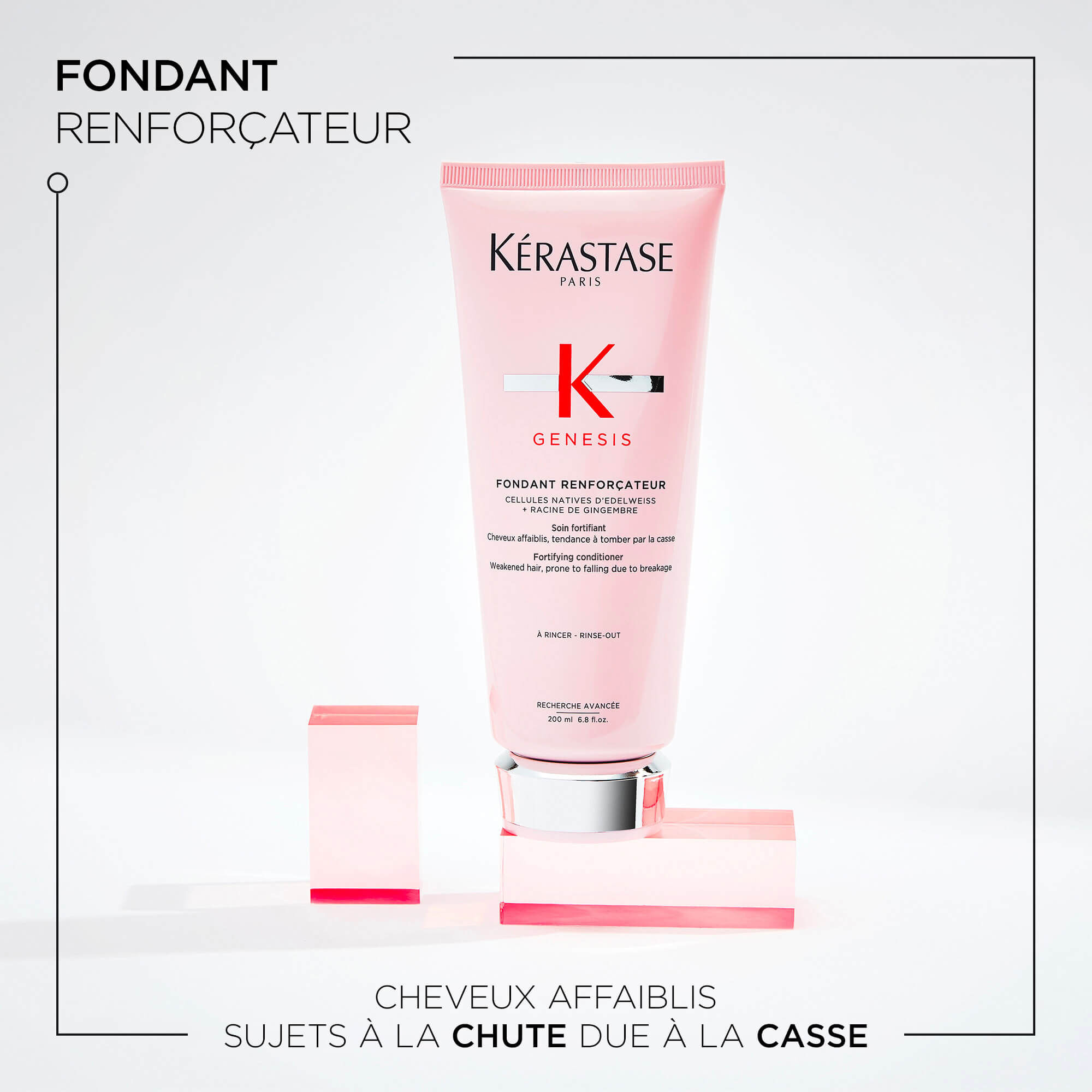 Kerastase Fondant Renfocateur Genesis Revitalisant pour fortifier les cheveux benefices