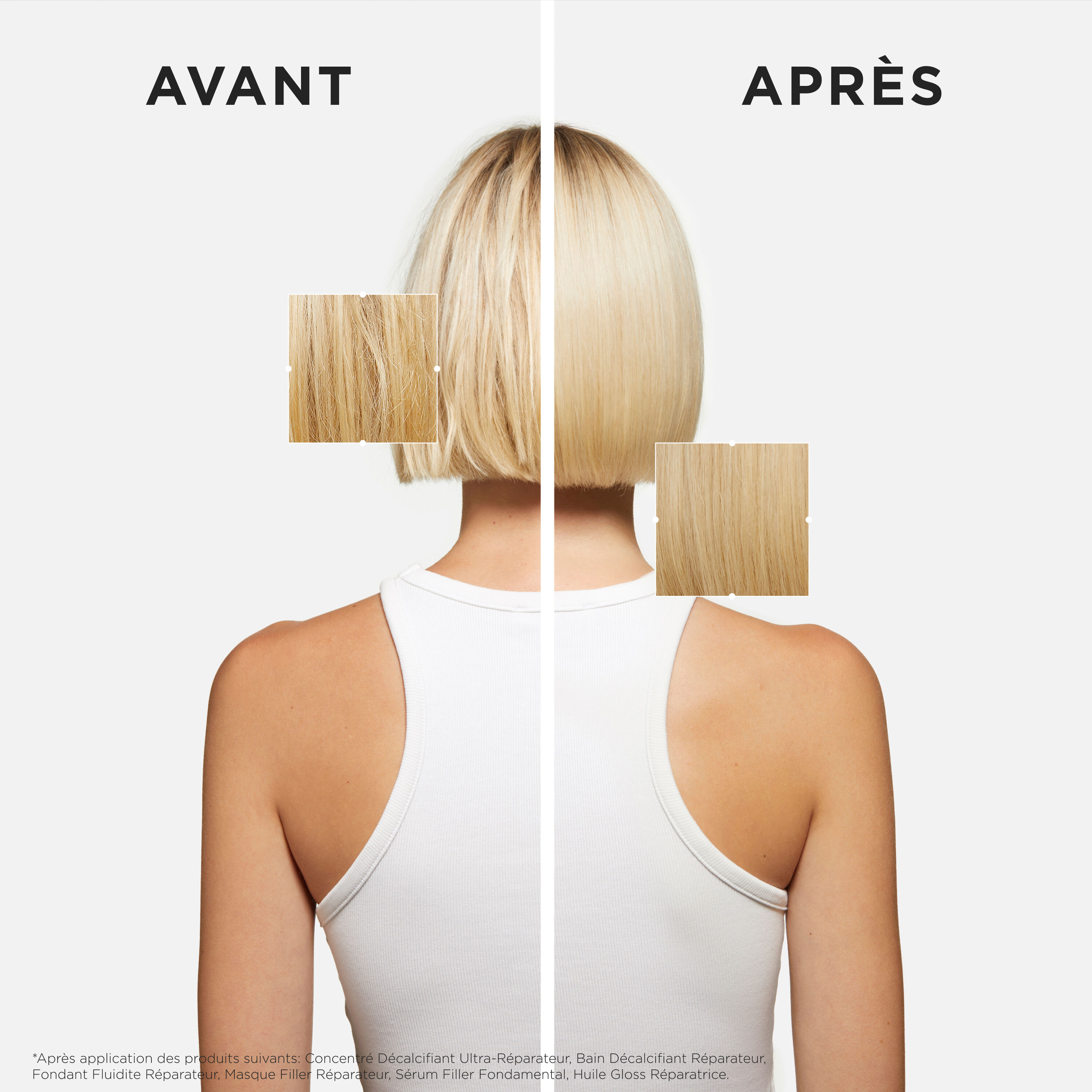 ROUTINE PREMIERE POUR CHEVEUX ABIMES FINS A MOYENS