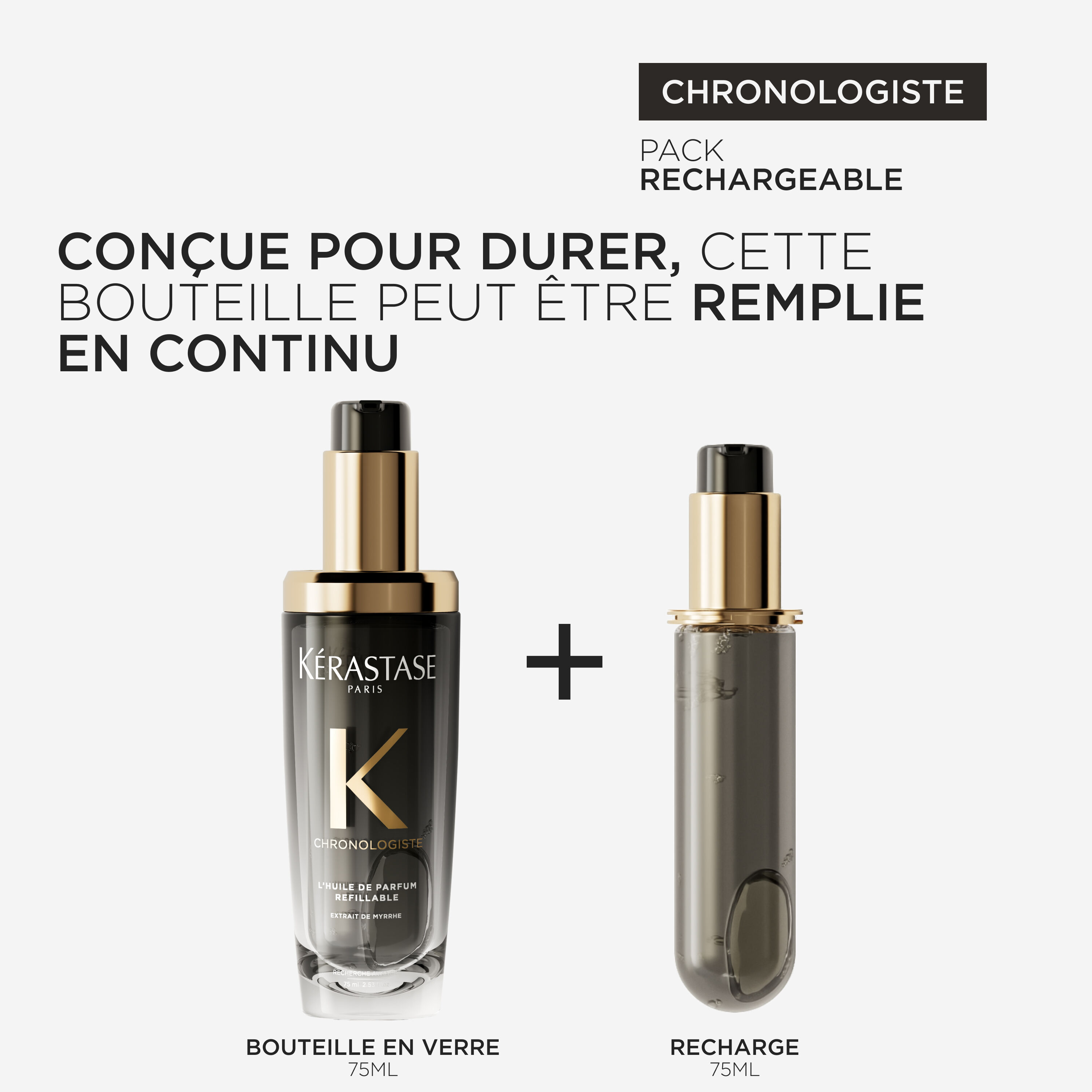 CHRONOLOGISTE L'HUILE DE PARFUM DUO RECHARGEABLE