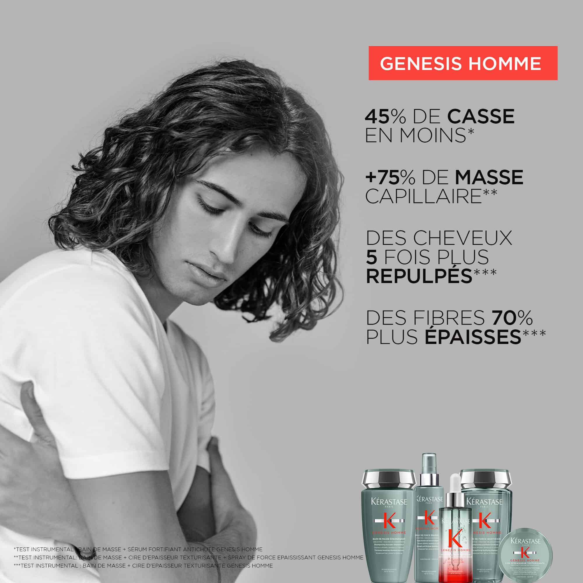Routine epaississante Genesis Homme