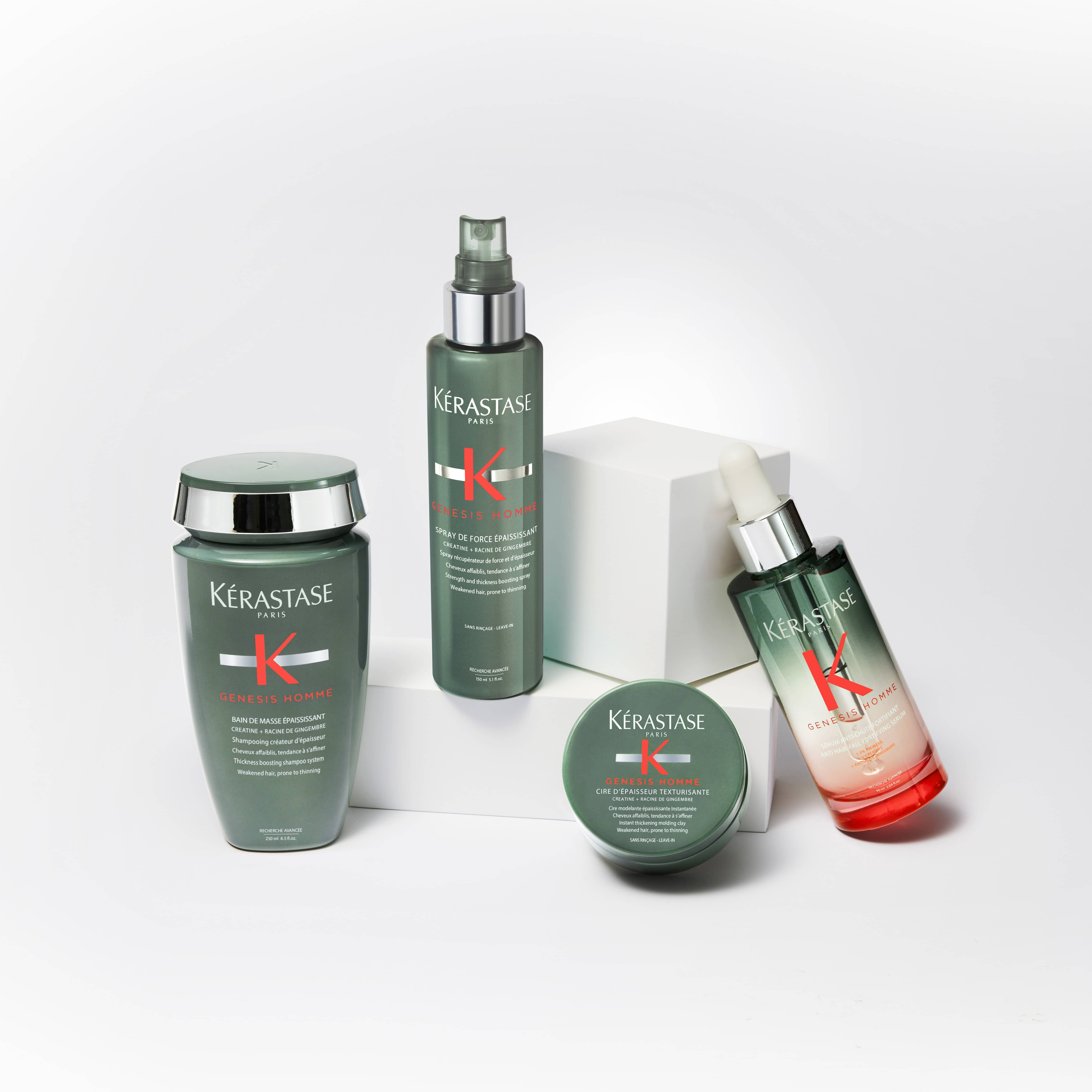 Never be afraid of falling with Kérastase Genesis Homme