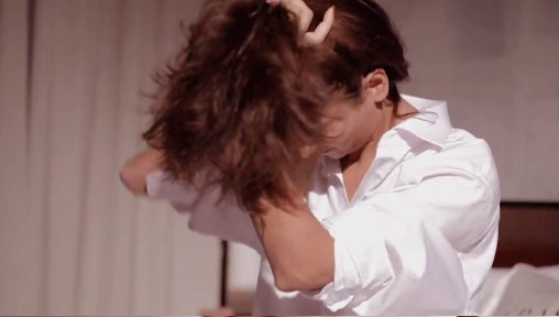 Blowdry tutorial step 2