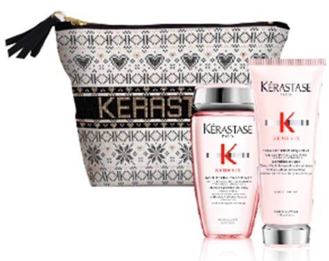 Kerastase Genesis Hair Care Reduces Hair Breakage From Brushing